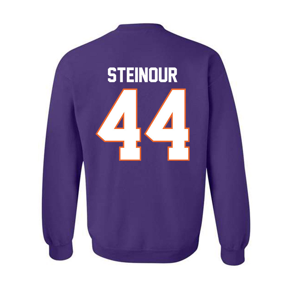 Clemson - NCAA Men's Basketball : Trent Steinour - Classic Shersey Crewneck Sweatshirt-1