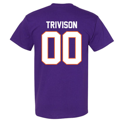 Clemson - NCAA Baseball : Ethan Trivison - Classic Shersey T-Shirt-1