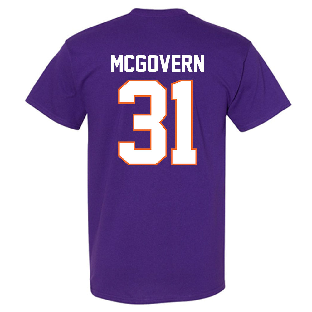Clemson - NCAA Baseball : Jacob McGovern - Classic Shersey T-Shirt-1