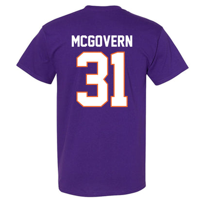 Clemson - NCAA Baseball : Jacob McGovern - Classic Shersey T-Shirt-1