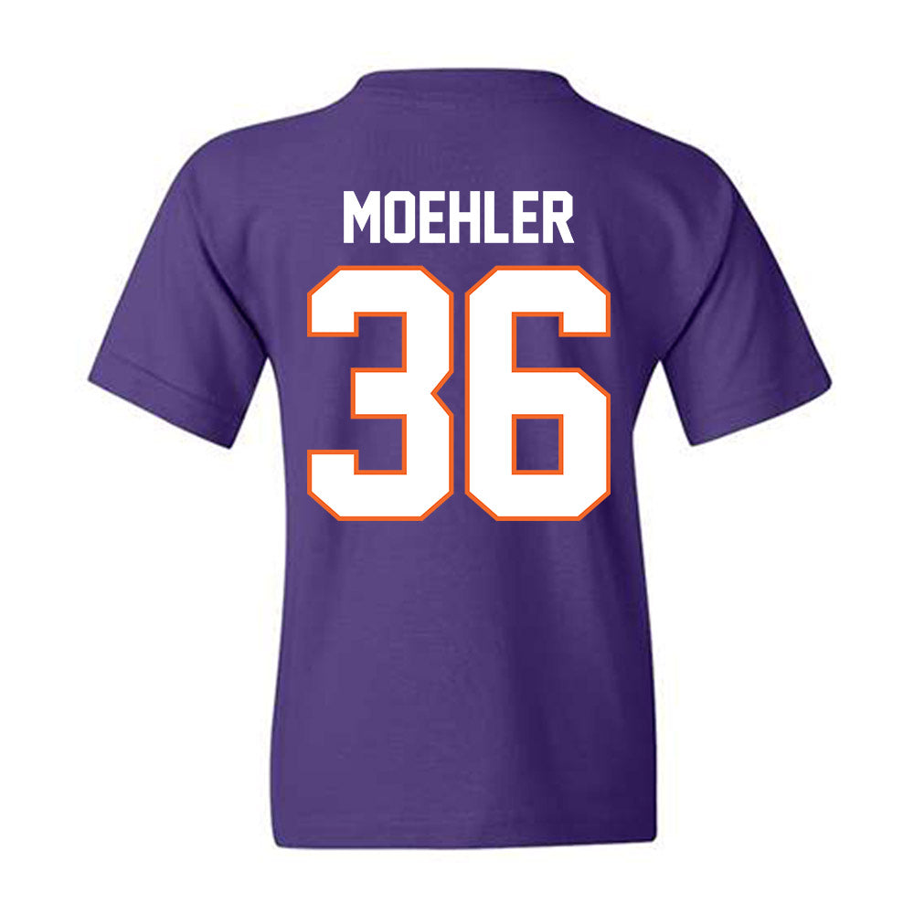 Clemson - NCAA Baseball : Dane Moehler - Classic Shersey Youth T-Shirt-1