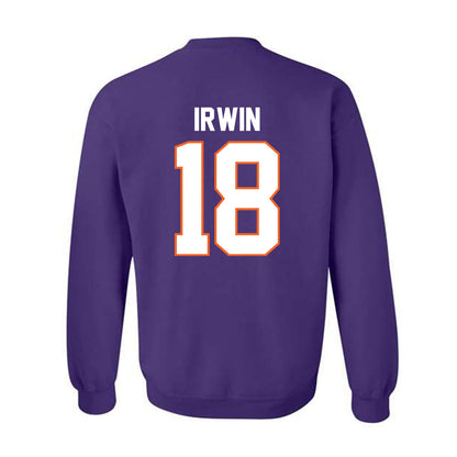 Clemson - NCAA Women's Volleyball : Alyssa Irwin - Classic Shersey Crewneck Sweatshirt-1