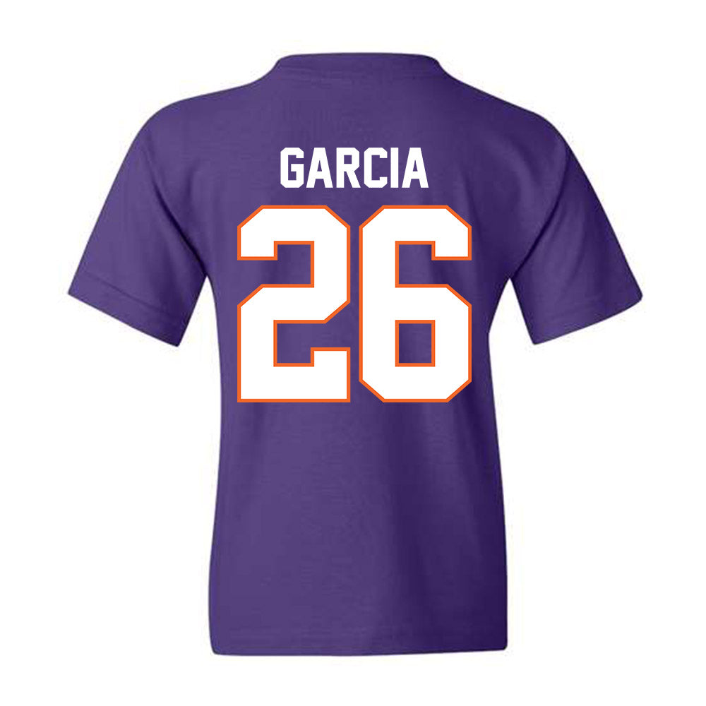 Clemson - NCAA Men's Soccer : Marco Garcia - Classic Shersey Youth T-Shirt