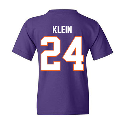 Clemson - NCAA Women's Soccer : Reese Klein - Classic Shersey Youth T-Shirt-1