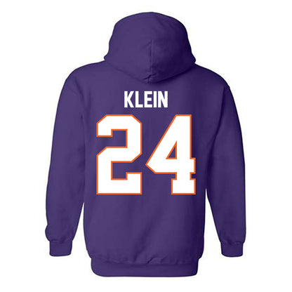 Clemson - NCAA Women's Soccer : Reese Klein - Classic Shersey Hooded Sweatshirt-1