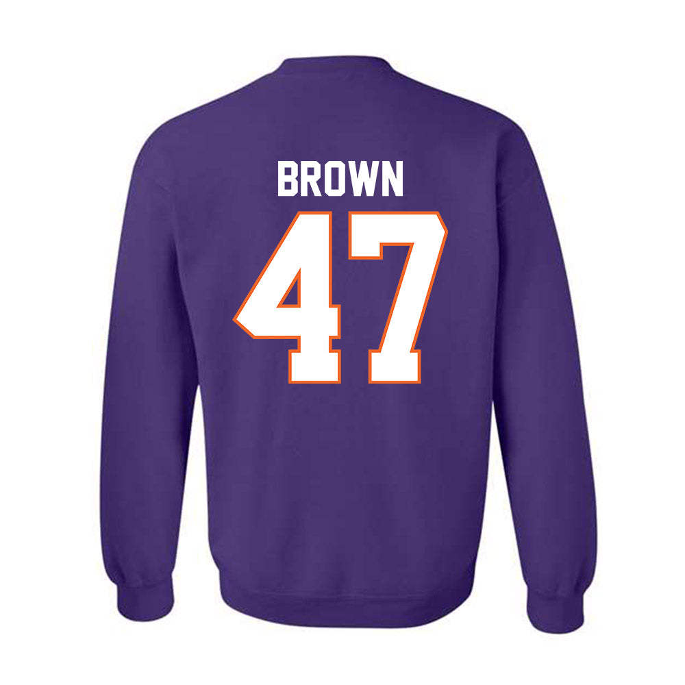 Clemson - NCAA Football : Sammy Brown - Classic Shersey Crewneck Sweatshirt