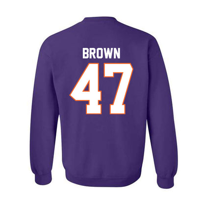 Clemson - NCAA Football : Sammy Brown - Classic Shersey Crewneck Sweatshirt