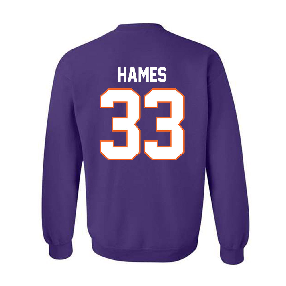 Clemson - NCAA Softball : Lexie Hames - Classic Shersey Crewneck Sweatshirt-1