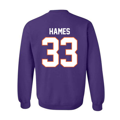 Clemson - NCAA Softball : Lexie Hames - Classic Shersey Crewneck Sweatshirt-1