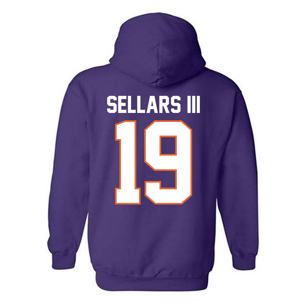Clemson - NCAA Football : Gordon Sellars III - Classic Shersey Hooded Sweatshirt-1