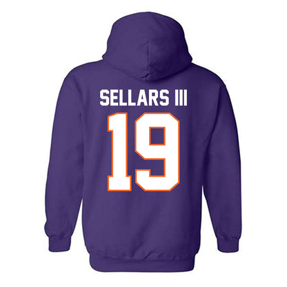 Clemson - NCAA Football : Gordon Sellars III - Classic Shersey Hooded Sweatshirt-1