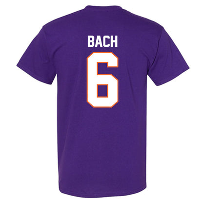 Clemson - NCAA Women's Soccer : Ella Bach - Classic Shersey T-Shirt-1