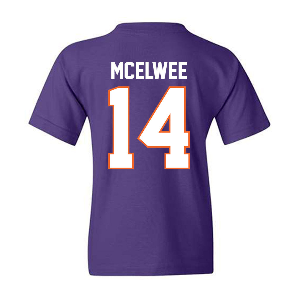 Clemson - NCAA Women's Lacrosse : Caitlin McElwee - Classic Shersey Youth T-Shirt-1