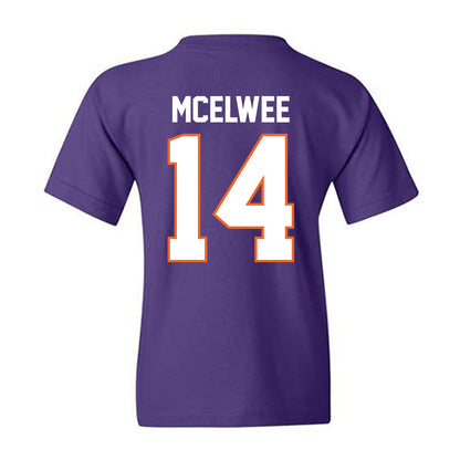 Clemson - NCAA Women's Lacrosse : Caitlin McElwee - Classic Shersey Youth T-Shirt-1
