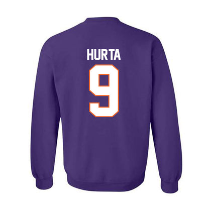 Clemson - NCAA Women's Volleyball : Kathryn Hurta - Classic Shersey Crewneck Sweatshirt-1