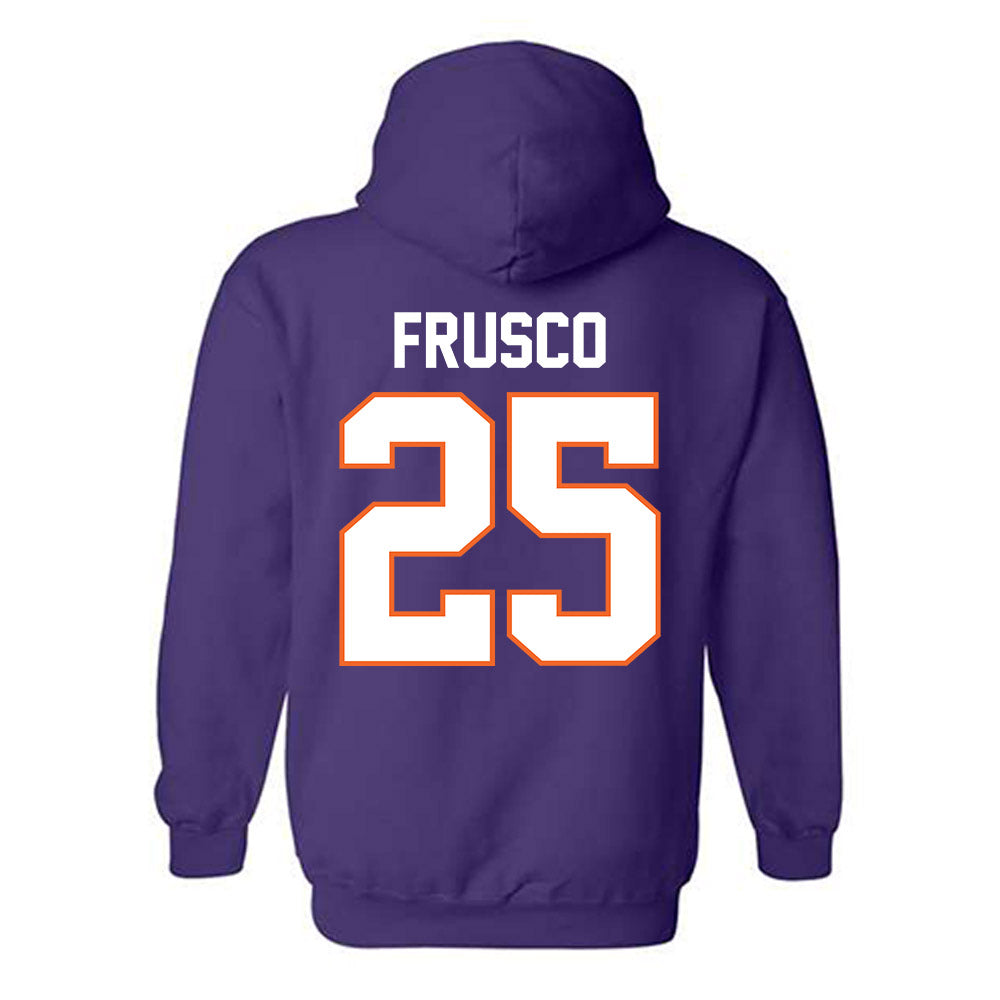 Clemson - NCAA Baseball : Nicholas Frusco - Classic Shersey Hooded Sweatshirt-1