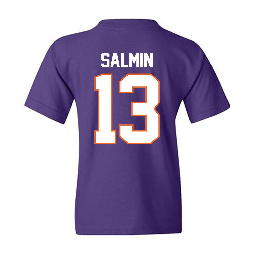 Clemson - NCAA Football : Connor Salmin - Classic Shersey Youth T-Shirt-1