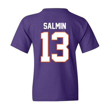 Clemson - NCAA Football : Connor Salmin - Classic Shersey Youth T-Shirt-1