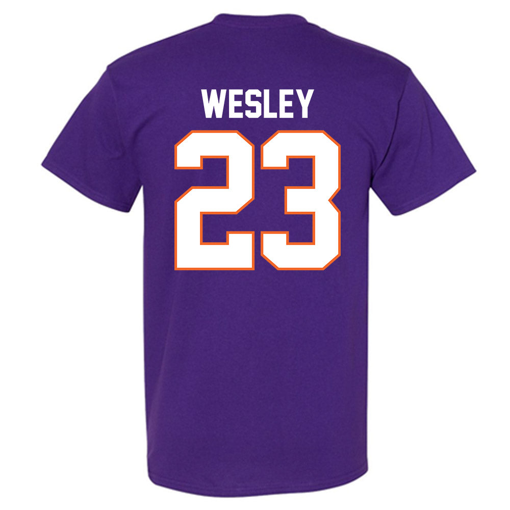 Clemson - NCAA Football : C.J. Wesley - Classic Shersey T-Shirt-1