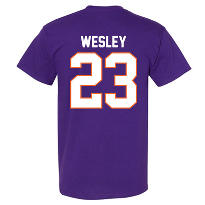 Clemson - NCAA Football : C.J. Wesley - Classic Shersey T-Shirt-1