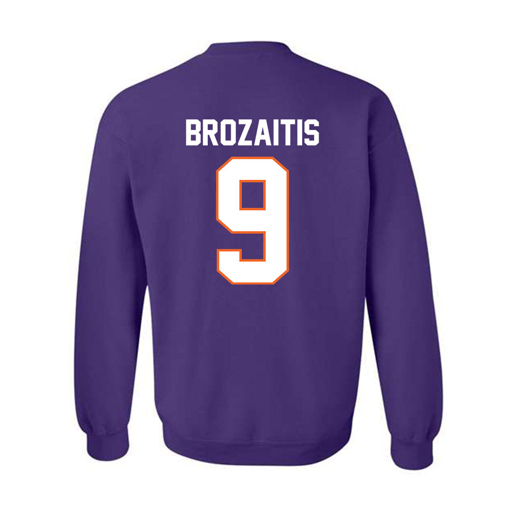 Clemson - NCAA Softball : Natalie Brozaitis - Classic Shersey Crewneck Sweatshirt-1