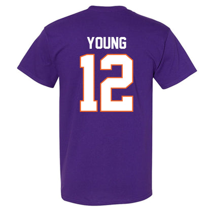 Clemson - NCAA Football : Shavar Young - Classic Shersey T-Shirt-1
