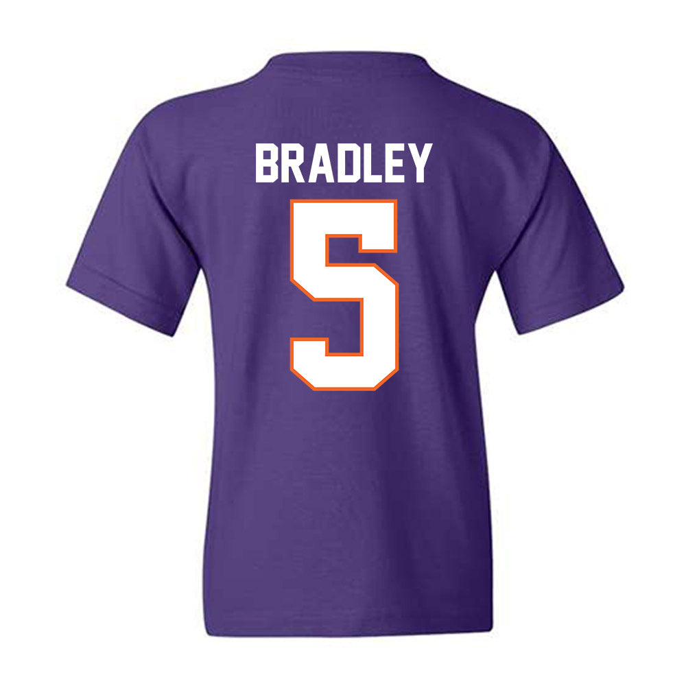 Clemson - NCAA Football : Brock Bradley - Classic Shersey Youth T-Shirt-1