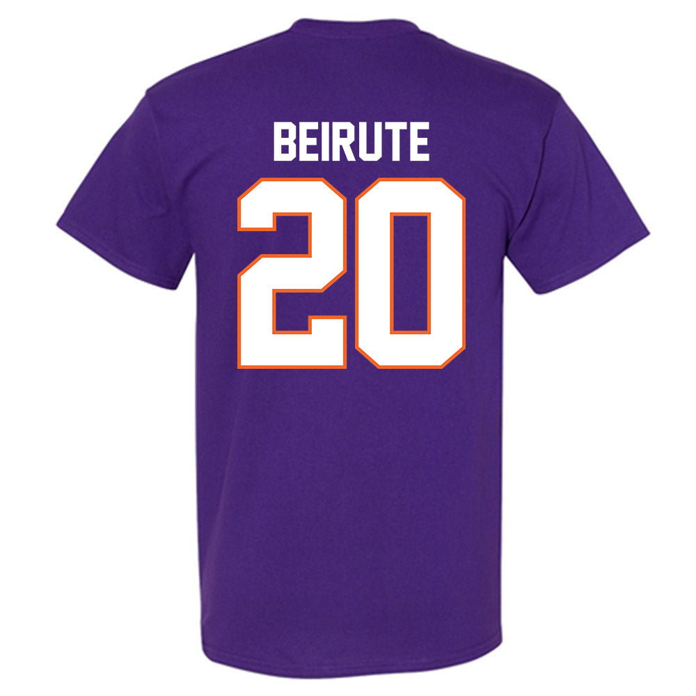 Clemson - NCAA Men's Soccer : Andres Beirute - Classic Shersey T-Shirt-1