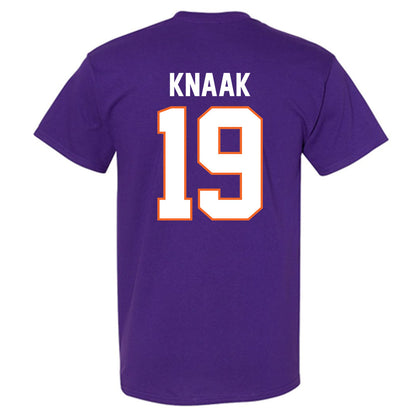 Clemson - NCAA Baseball : Aidan Knaak - Classic Shersey T-Shirt-1