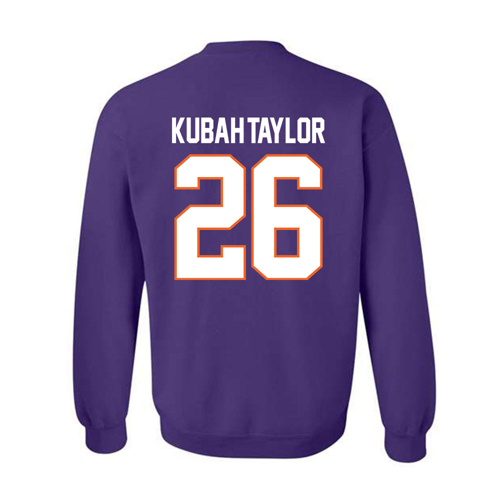 Clemson - NCAA Football : C.J. Kubah-Taylor - Classic Shersey Crewneck Sweatshirt-1
