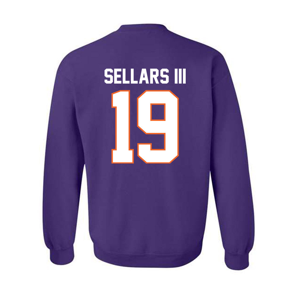 Clemson - NCAA Football : Gordon Sellars III - Classic Shersey Crewneck Sweatshirt-1