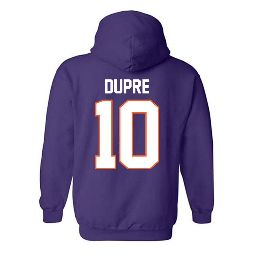 Clemson - NCAA Women's Soccer : Sierra Dupre - Classic Shersey Hooded Sweatshirt-1
