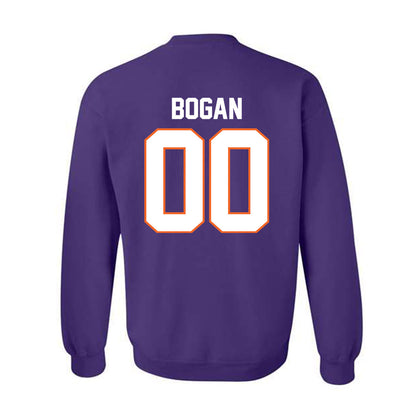 Clemson - NCAA Women's Lacrosse : Anna Bogan - Classic Shersey Crewneck Sweatshirt-1