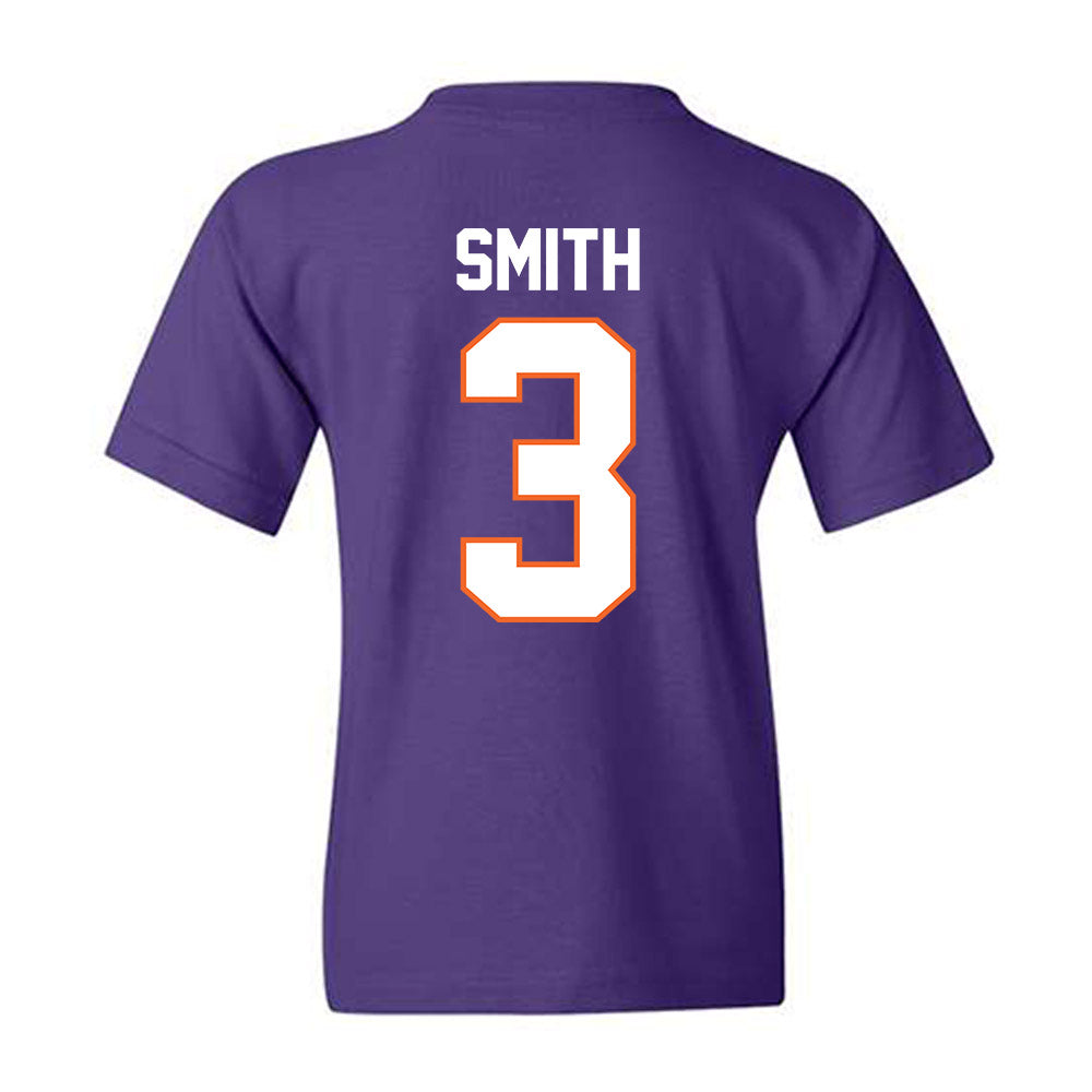 Clemson - NCAA Football : Tristan Smith - Classic Shersey Youth T-Shirt-1