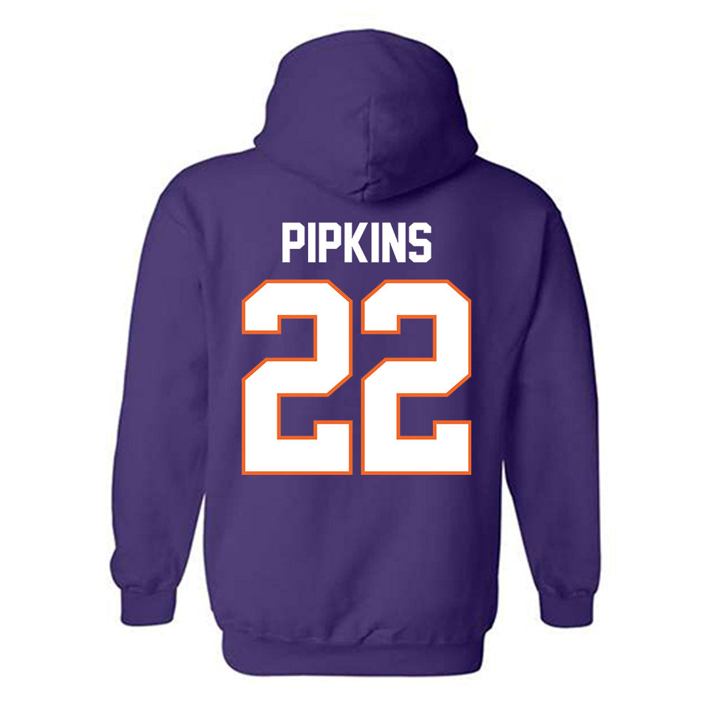 Clemson - NCAA Softball : Taylor Pipkins - Classic Shersey Hooded Sweatshirt-1
