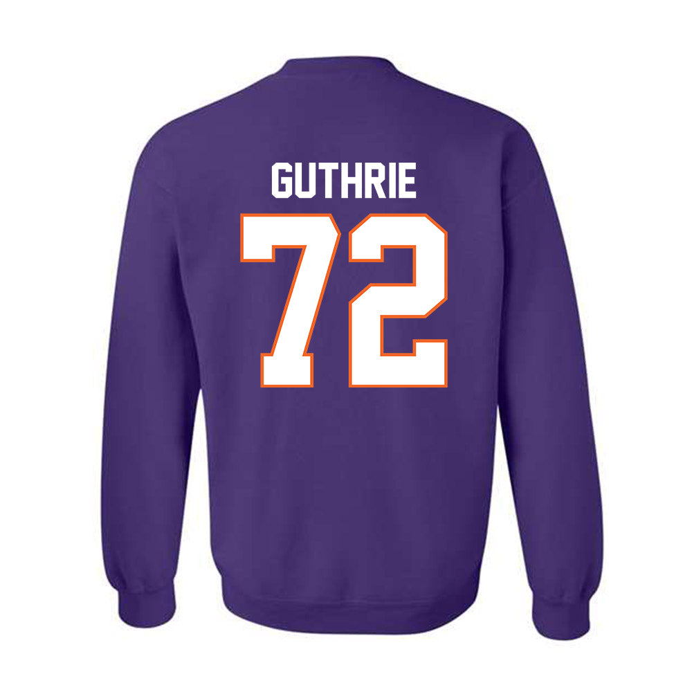 Clemson - NCAA Football : Adam Guthrie - Classic Shersey Crewneck Sweatshirt-1