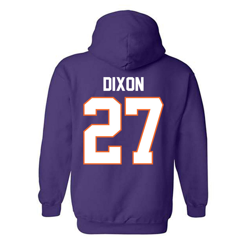 Clemson - NCAA Football : Noah Dixon - Classic Shersey Hooded Sweatshirt-1
