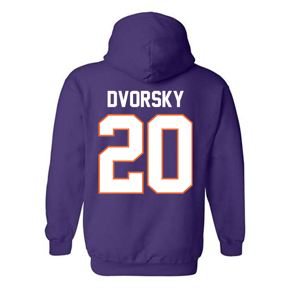 Clemson - NCAA Baseball : Nathan Dvorsky - Classic Shersey Hooded Sweatshirt-1
