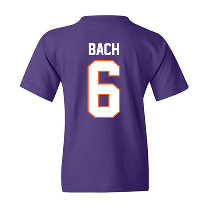 Clemson - NCAA Women's Soccer : Ella Bach - Classic Shersey Youth T-Shirt-1