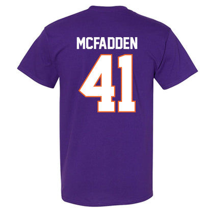 Clemson - NCAA Football : Connor McFadden - Classic Shersey T-Shirt-1