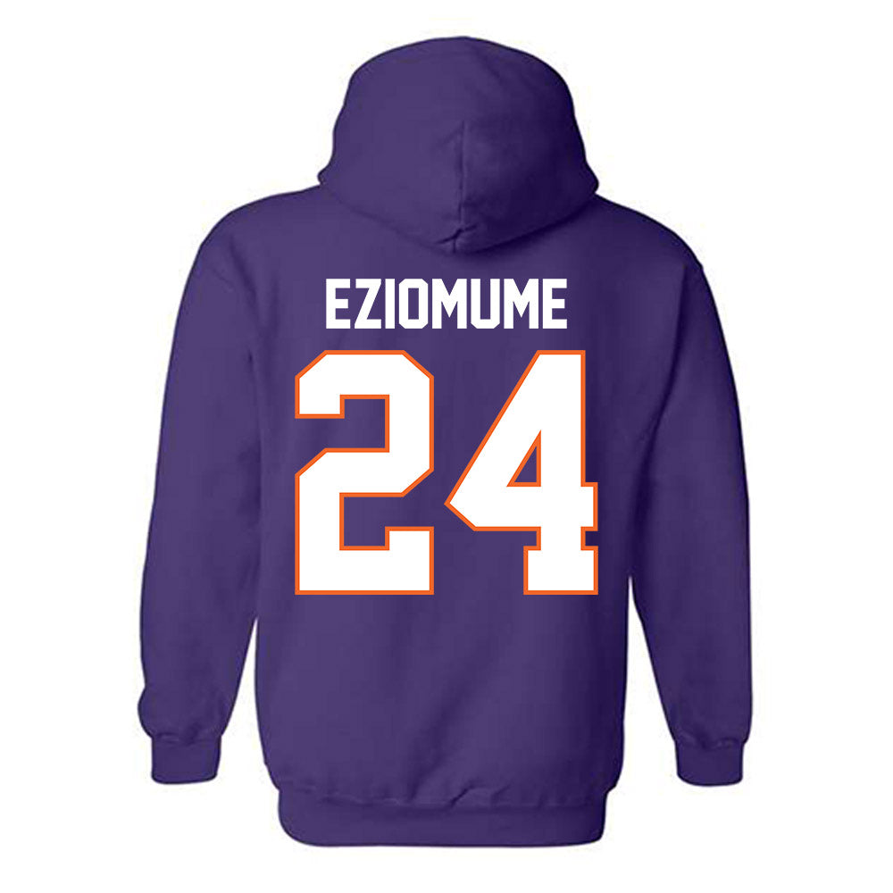 Clemson - NCAA Football : David Eziomume - Classic Shersey Hooded Sweatshirt-1