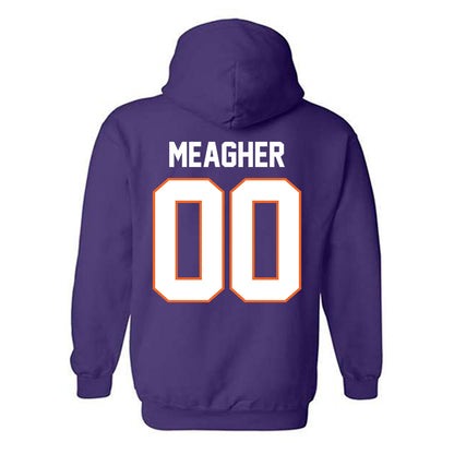 Clemson - NCAA Women's Lacrosse : Dylan Meagher - Classic Shersey Hooded Sweatshirt-1