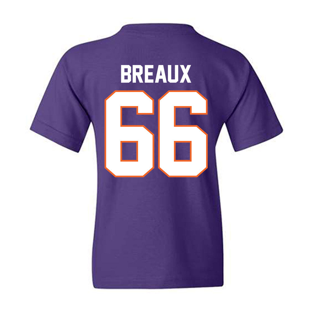 Clemson - NCAA Softball : Sarah Breaux - Classic Shersey Youth T-Shirt-1