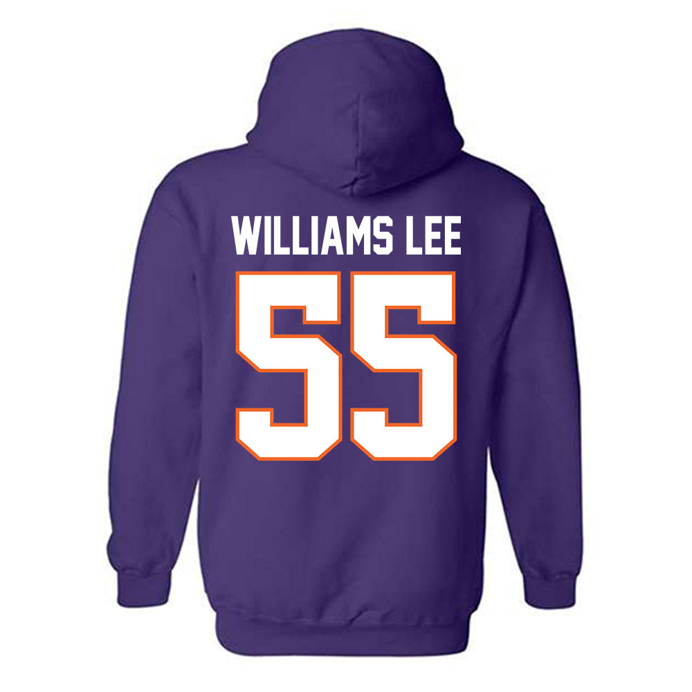 Clemson - NCAA Football : Makhi Williams Lee - Classic Shersey Hooded Sweatshirt-1