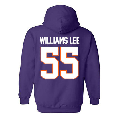 Clemson - NCAA Football : Makhi Williams Lee - Classic Shersey Hooded Sweatshirt-1