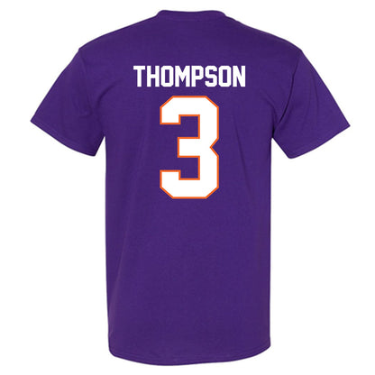 Clemson - NCAA Men's Basketball : Chase Thompson - Classic Shersey T-Shirt-1