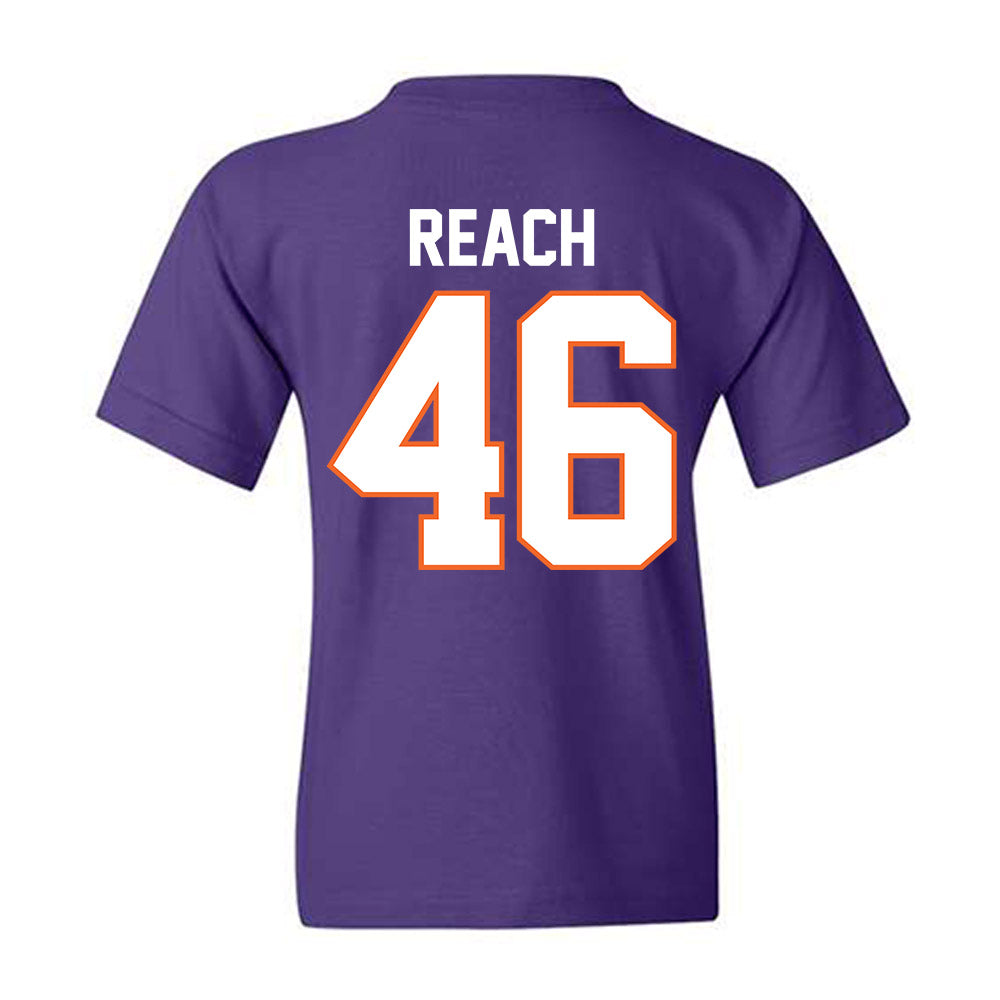 Clemson - NCAA Football : Jackson Reach - Classic Shersey Youth T-Shirt-1