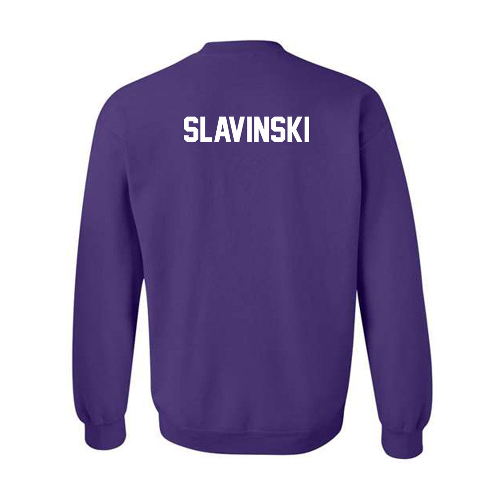 Clemson - NCAA Men's Track & Field : Blaik Slavinski - Classic Shersey Crewneck Sweatshirt-1