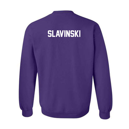 Clemson - NCAA Men's Track & Field : Blaik Slavinski - Classic Shersey Crewneck Sweatshirt-1