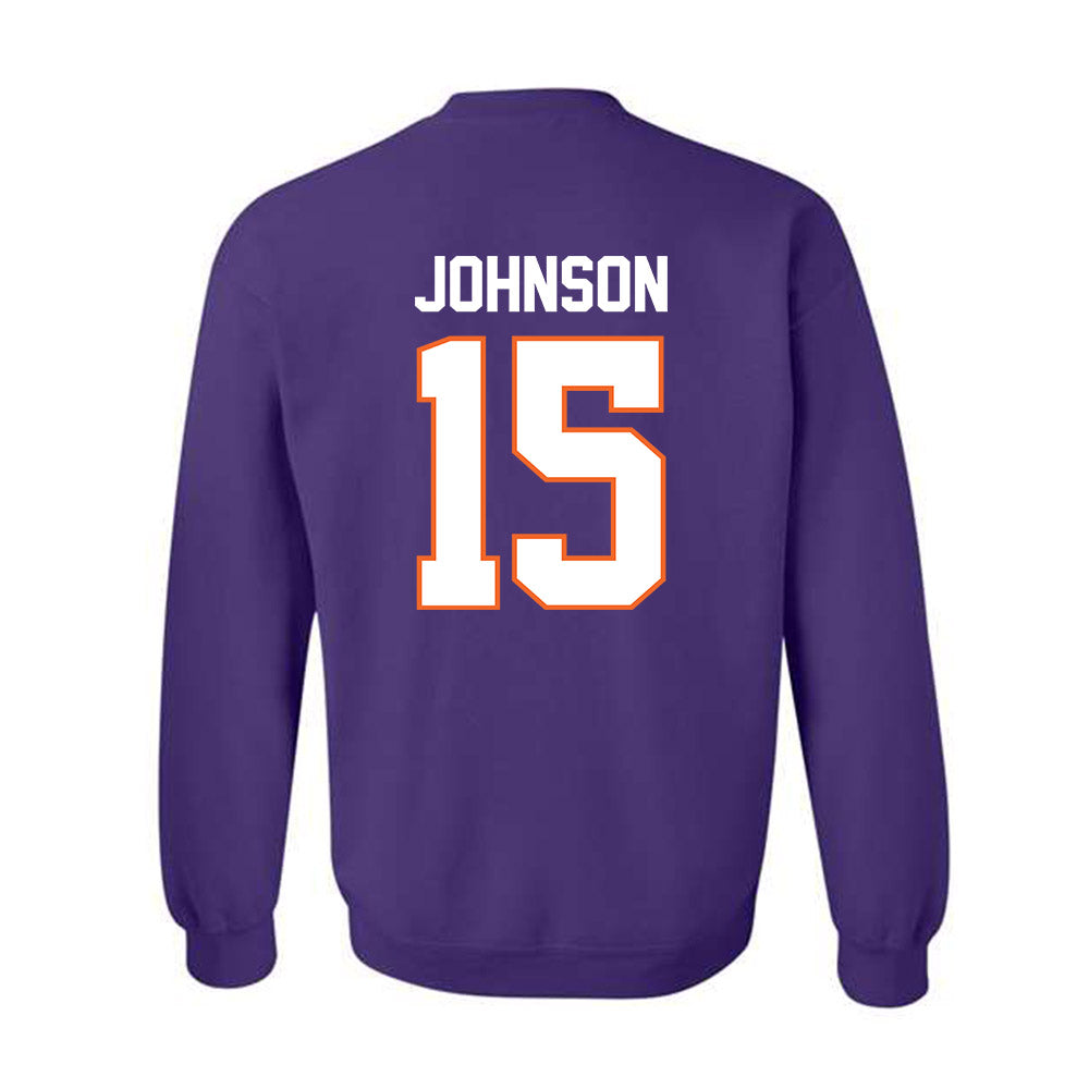 Clemson - NCAA Softball : Maddie Johnson - Classic Shersey Crewneck Sweatshirt-1